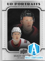 2019-20 Upper Deck Portraits #P-4 Brady Tkachuk Ottawa Senators